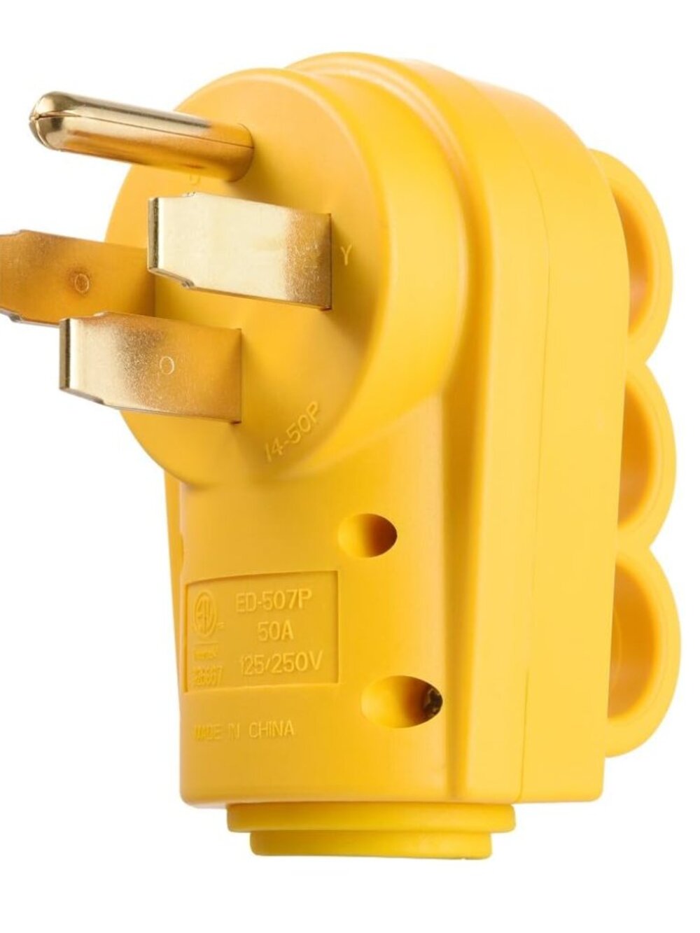 BRAND NEW-RV 50 Amp Male Replacement Plug,